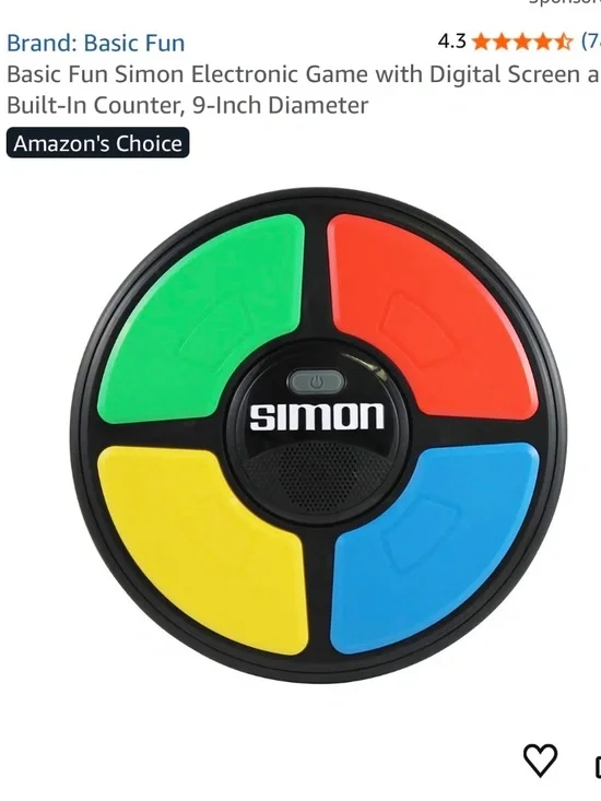 Simon electronic game - Picture 3 of 6